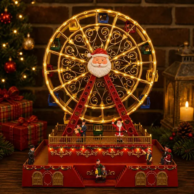 Rueda Grande, 50fm · Villas Navideñas · Santa Shop Guatemala
