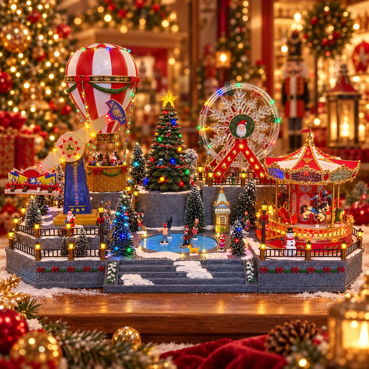 Villa Completa, 80cm · Villas Navideñas · Santa Shop Guatemala