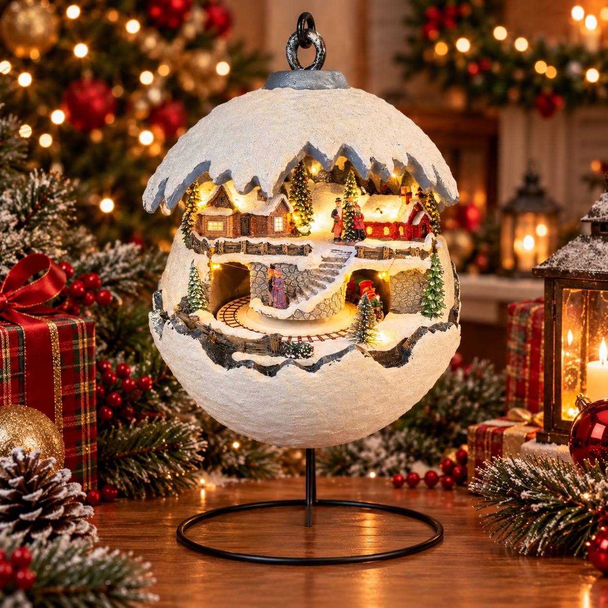 Villa Ornament Colgante, 40cm · Villas Navideñas · Santa Shop Guatemala